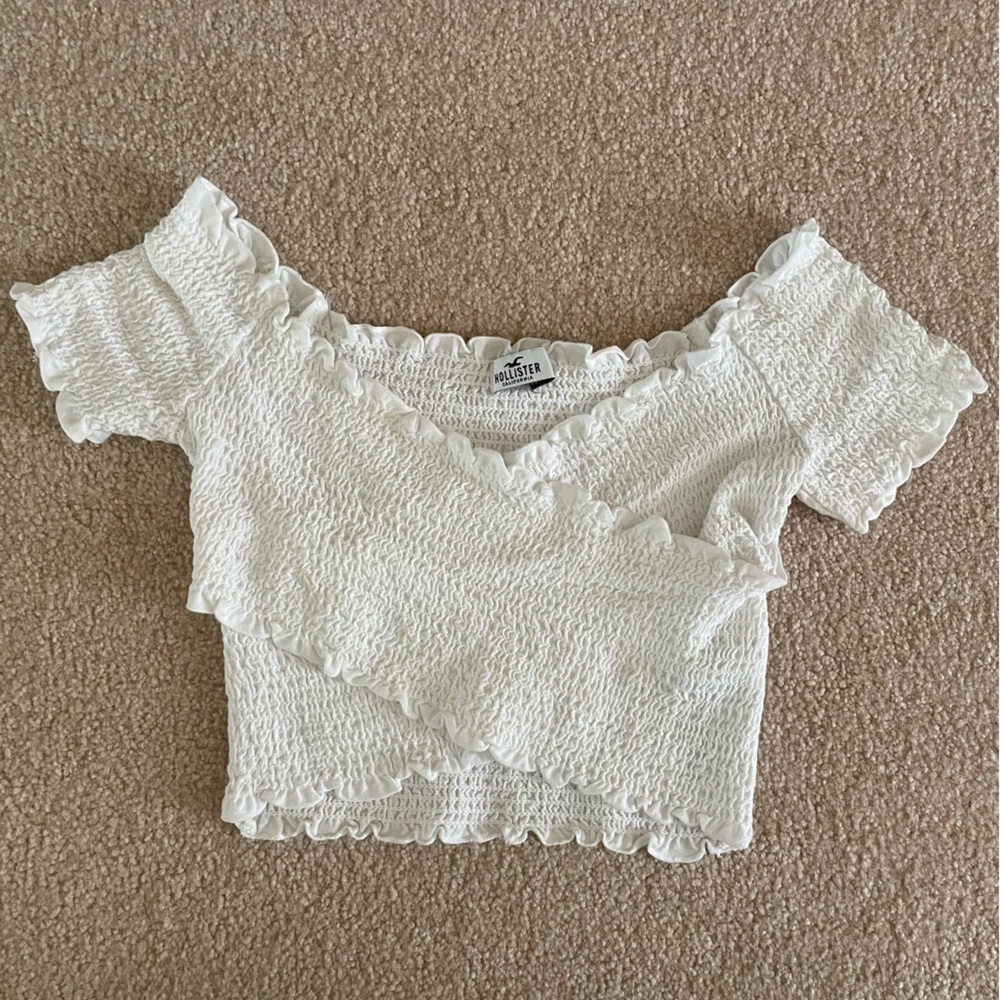 Hollister criss cross top